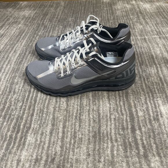 Nike Air Max 2013 Shoes Mens Size 11 Metallic Silver Cool Grey HQ3481 099 New main image 5